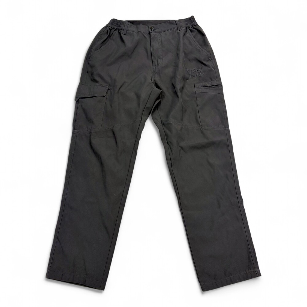 Legendary Women's Black Cargo Joggers Size L - Tapered Track Pants